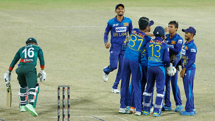শ্রীলঙ্কার কাছে সিরিজ হারলো বাংলাদেশ