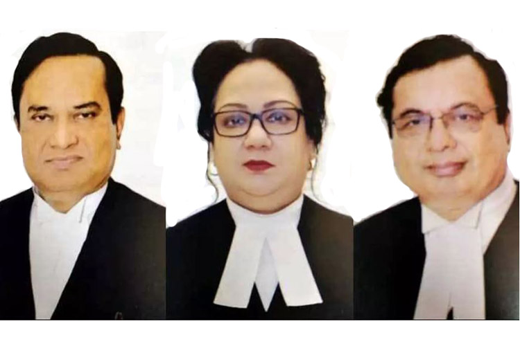 হাইকোর্টের তিন বিচারপতির পদত্যাগ