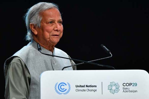 পৃথিবীর সুরক্ষায় ‘জিরো কার্বন’-ভিত্তিক জীবনধারার আহ্বান প্রধান উপদেষ্টার