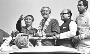 আজ বঙ্গবন্ধুর স্বদেশ প্রত্যাবর্তন দিবস