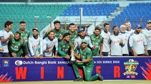 শ্রীলঙ্কাকে হারিয়ে ওয়ানডে সিরিজ জিতল বাংলাদেশ