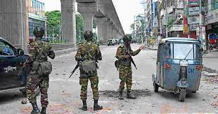 ৪ আগস্ট সন্ধ্যা ৬টা থেকে অনির্দিষ্টকালের জন্য কারফিউ কার্যকর