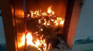 শেরপুর জেলা কারাগারে হামলা, অগ্নিসংযোগ ও লুটপাট