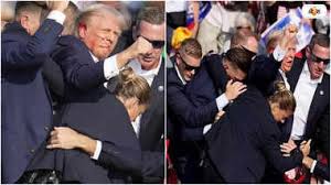 প্রাক্তন মার্কিন প্রেসিডেন্ট ডোনাল্ড ট্রাম্পের উপর গুলিবিদ্ধ হামলা