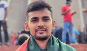 সমন্বয়কারী আসিফ মাহমুদ সামরিক শাসন প্রত্যাখ্যানের ঘোষণা