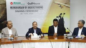 বিমান বাংলাদেশের সাথে গলফ হাউজের চুক্তি