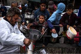 গাজার শিশুরা অনাহারে মারা যাচ্ছে : বিশ্ব স্বাস্থ্য সংস্থা