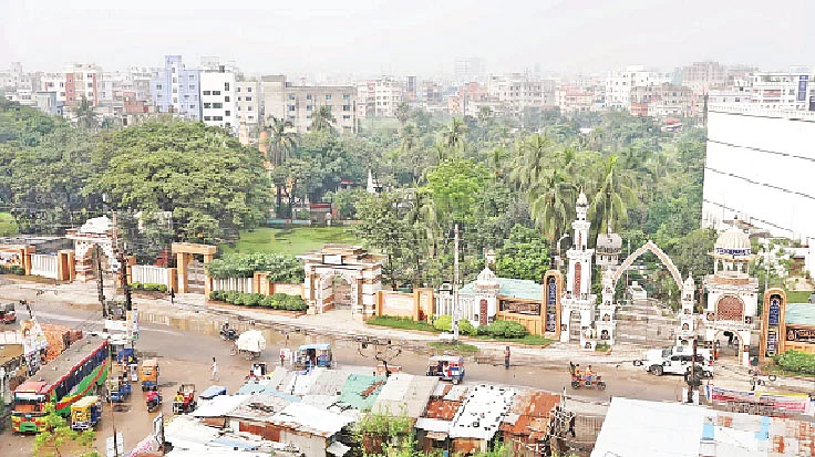 নারায়ণগঞ্জে চার ধর্মের মানুষের মহামিলনস্থল